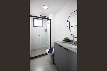 Studio à venda com 27m², 1 quarto e sem vaga Studio à venda com 27m², 1 quarto e sem vagaBanheiro