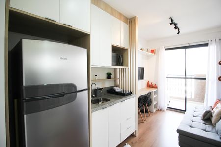 Studio à venda com 27m², 1 quarto e sem vaga Studio à venda com 27m², 1 quarto e sem vagaCozinha