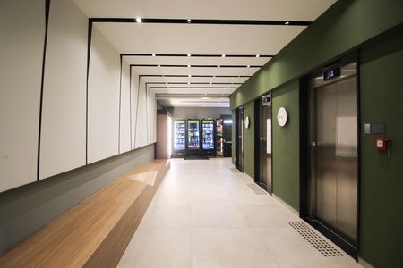 Studio à venda com 27m², 1 quarto e sem vaga Studio à venda com 27m², 1 quarto e sem vagaHall