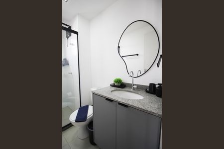 Studio à venda com 27m², 1 quarto e sem vaga Studio à venda com 27m², 1 quarto e sem vagaBanheiro