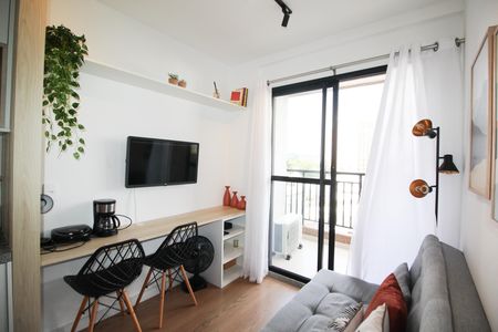 Studio à venda com 27m², 1 quarto e sem vaga Studio à venda com 27m², 1 quarto e sem vagaSala