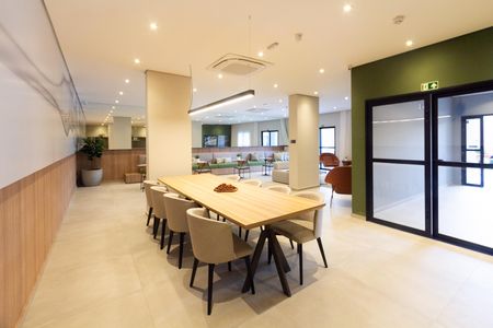 Studio à venda com 27m², 1 quarto e sem vaga Studio à venda com 27m², 1 quarto e sem vagaÁrea comum - Salão de festas