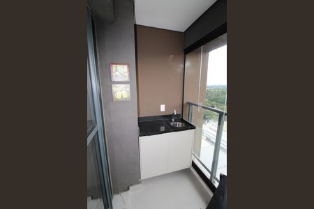 Sala de apartamento para alugar com 1 quarto, 56m² em Jardim Esplanada, São José dos Campos