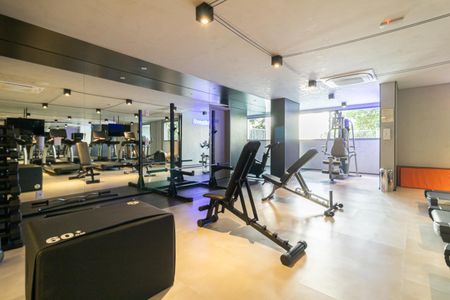 Studio à venda com 25m², 1 quarto e sem vaga Studio à venda com 25m², 1 quarto e sem vagaÁrea comum - Academia