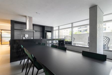 Studio à venda com 25m², 1 quarto e sem vaga Studio à venda com 25m², 1 quarto e sem vagaÁrea comum - Espaço Gourmet