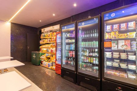 Studio à venda com 25m², 1 quarto e sem vaga Studio à venda com 25m², 1 quarto e sem vagaÁrea comum - Mini Market