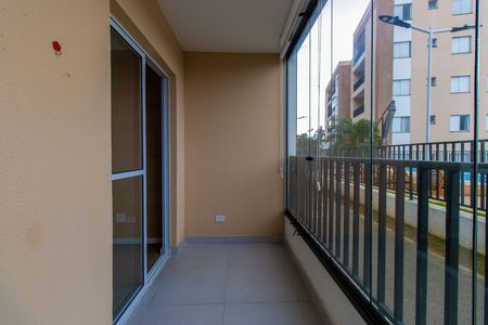 Varanda da Sala de apartamento para alugar com 2 quartos, 43m² em Jardim da Gloria, Cotia