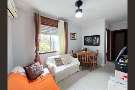 Sala de apartamento para alugar com 2 quartos, 52m² em São Sebastião, Porto Alegre