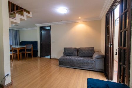 Sala de casa de condomínio para alugar com 3 quartos, 93m² em Boqueirão, Curitiba
