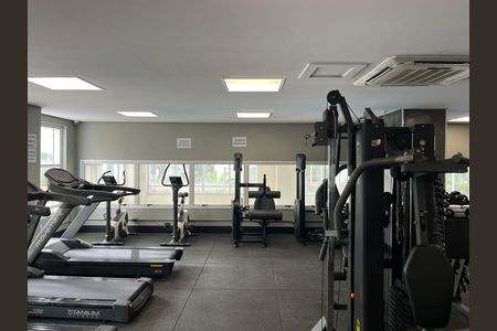 Apartamento para alugar com 55m², 2 quartos e 2 vagas Apartamento para alugar com 55m², 2 quartos e 2 vagasÁrea comum - Academia