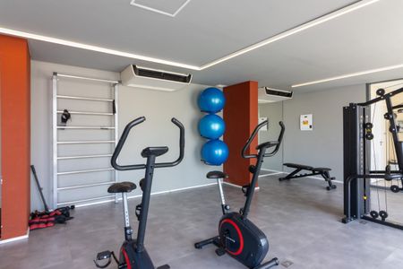Studio à venda com 24m², 1 quarto e sem vaga Studio à venda com 24m², 1 quarto e sem vagaÁrea comum - Academia