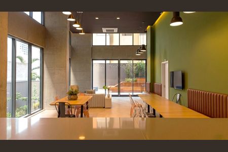Studio à venda com 24m², 1 quarto e sem vaga Studio à venda com 24m², 1 quarto e sem vagaÁrea comum - Salão de festas
