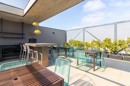 Studio à venda com 24m², 1 quarto e sem vaga Studio à venda com 24m², 1 quarto e sem vagaÁrea comum - Churrasqueira