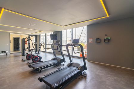Studio à venda com 24m², 1 quarto e sem vaga Studio à venda com 24m², 1 quarto e sem vagaÁrea comum - Academia