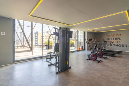 Studio à venda com 24m², 1 quarto e sem vaga Studio à venda com 24m², 1 quarto e sem vagaÁrea comum - Academia