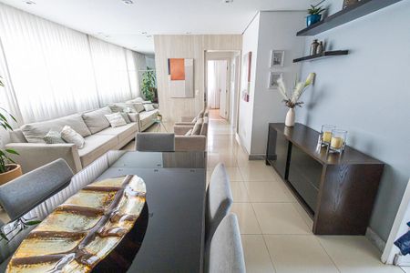 sala de apartamento à venda com 4 quartos, 168m² em Dona Clara, Belo Horizonte