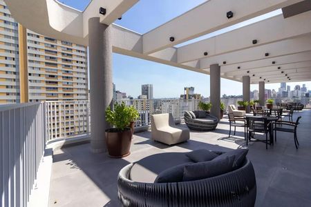 Apartamento para alugar com 32m², 1 quarto e 1 vaga Apartamento para alugar com 32m², 1 quarto e 1 vagaÁrea externa