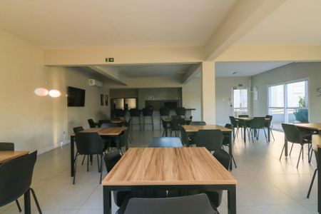 Apartamento para alugar com 50m², 2 quartos e 1 vagaÁrea comum - Salão de festas