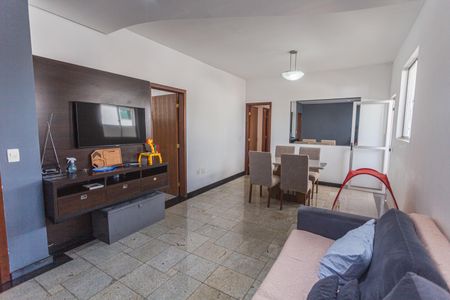 Sala de apartamento à venda com 3 quartos, 116m² em Concórdia, Belo Horizonte
