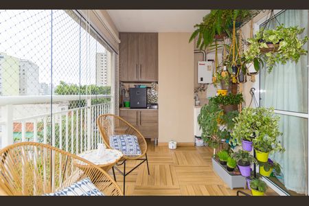 Varanda de apartamento à venda com 2 quartos, 69m² em Belenzinho, São Paulo