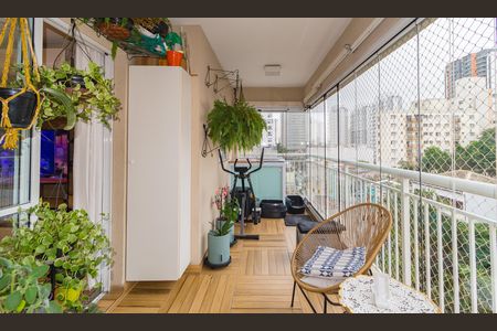 Varanda de apartamento à venda com 2 quartos, 69m² em Belenzinho, São Paulo