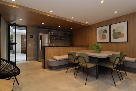 Apartamento para alugar com 35m², 1 quarto e sem vaga Apartamento para alugar com 35m², 1 quarto e sem vagaSalão de Festas