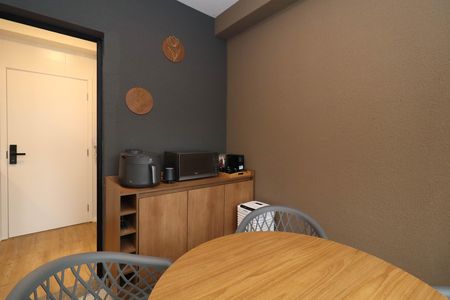 Sala de Jantar de apartamento para alugar com 1 quarto, 35m² em Pinheiros, São Paulo