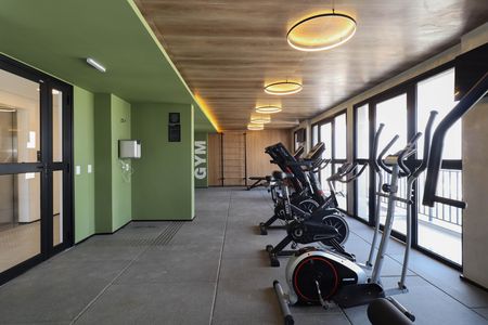 Apartamento para alugar com 35m², 1 quarto e sem vaga Apartamento para alugar com 35m², 1 quarto e sem vagaAcademia