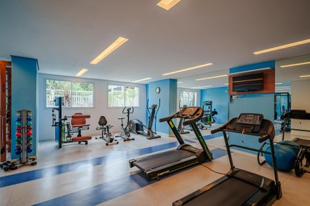 Apartamento para alugar com 57m², 2 quartos e 1 vaga Apartamento para alugar com 57m², 2 quartos e 1 vagaÁrea comum - Academia