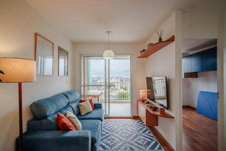 Sala de apartamento para alugar com 2 quartos, 57m² em Vila Gomes, São Paulo