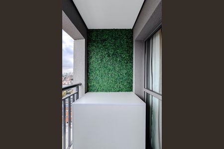 Varanda da Sala de apartamento para alugar com 2 quartos, 50m² em Quarta Parada, São Paulo