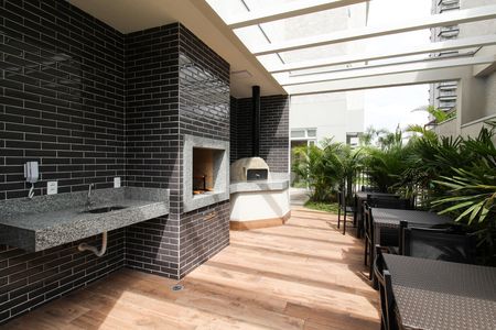 Apartamento para alugar com 40m², 2 quartos e sem vagaÁrea comum - Churrasqueira
