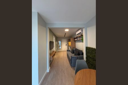Sala de apartamento à venda com 1 quarto, 37m² em Pompeia, São Paulo