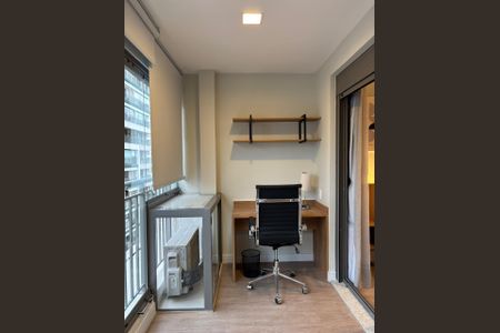 Apartamento à venda com 37m², 1 quarto e sem vagaVaranda