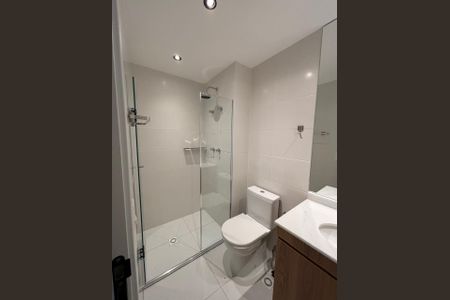 Banheiro  de apartamento à venda com 1 quarto, 37m² em Pompeia, São Paulo
