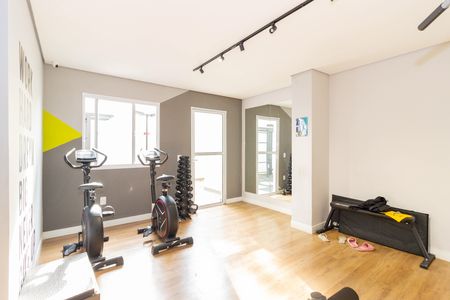 Apartamento para alugar com 34m², 2 quartos e sem vaga Apartamento para alugar com 34m², 2 quartos e sem vagaÁrea comum - Academia