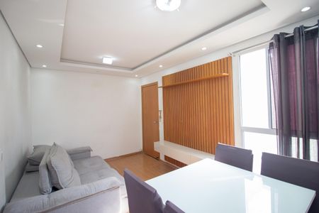 Sala de apartamento à venda com 2 quartos, 48m² em Chacaras Reunidas Santa Terezinha, Contagem