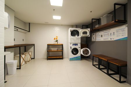 Apartamento para alugar com 26m², 1 quarto e sem vaga Apartamento para alugar com 26m², 1 quarto e sem vagaLavanderia