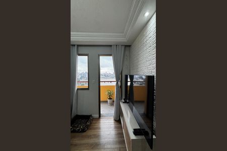 Sala - Sala de Jantar  de apartamento à venda com 3 quartos, 76m² em Parque das Nações, Santo André