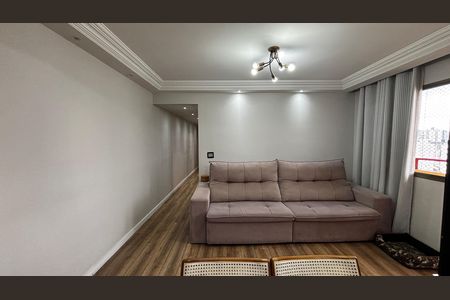 Sala - Sala de Jantar  de apartamento à venda com 3 quartos, 76m² em Parque das Nações, Santo André