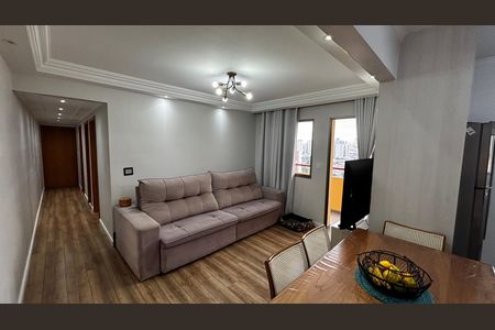 Sala - Sala de Jantar  de apartamento à venda com 3 quartos, 76m² em Parque das Nações, Santo André