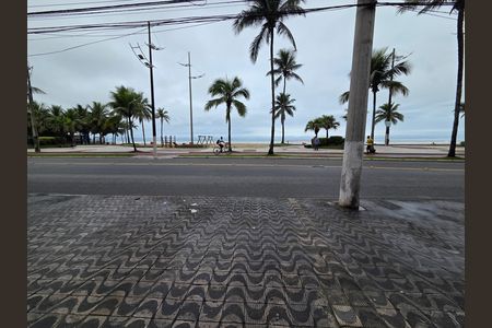 Vista da Rua de apartamento para alugar com 2 quartos, 50m² em Guilhermina, Praia Grande