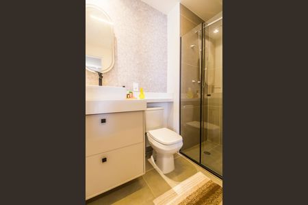 Apartamento à venda com 64m², 2 quartos e 1 vaga Apartamento à venda com 64m², 2 quartos e 1 vagaBanheiro da Suíte