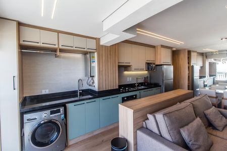 Sala  de apartamento à venda com 2 quartos, 64m² em Centro Comercial Jubran, Barueri