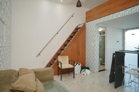 Sala de apartamento para alugar com 1 quarto, 27m² em Itaipuaçu, Maricá