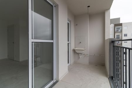 Varanda da Sala de apartamento para alugar com 2 quartos, 43m² em Ipiranga, São Paulo