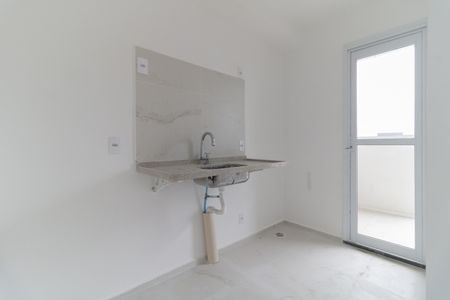 Cozinha  de apartamento à venda com 2 quartos, 43m² em Ipiranga, São Paulo