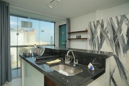 Apartamento para alugar com 27m², 1 quarto e sem vaga Apartamento para alugar com 27m², 1 quarto e sem vagaCozinha