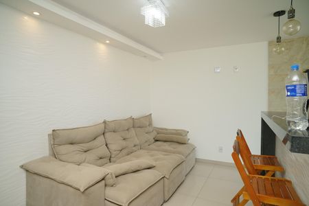 Sala de apartamento para alugar com 1 quarto, 27m² em Itaipuaçu, Maricá