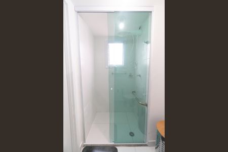 Banheiro da Suíte de apartamento à venda com 1 quarto, 30m² em Jardim Itacolomi, São Paulo